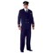 The Costume Center Navy Blue and Gold Airline Captain Men Adult Halloween Costume - 2XL